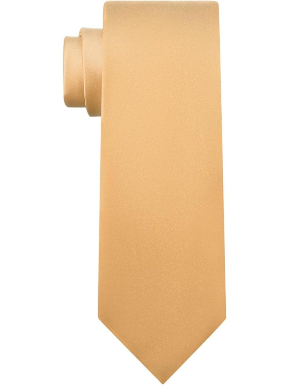 KOOELLE Men's Ties Solid Pure Color Plain Neckties Formal Black Ties For Men